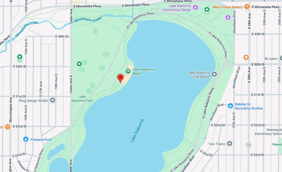 Event location map