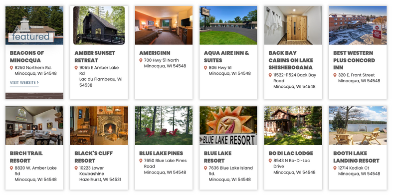 GREATER MINOCQUA AREA VISITORS BUREAU